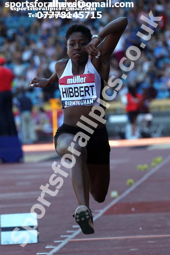 Womens triple jump, 2019 Muller British Championships, Alexander Stadium, Birmingham. Photo: David T. Hewitson/Sports for All Pics